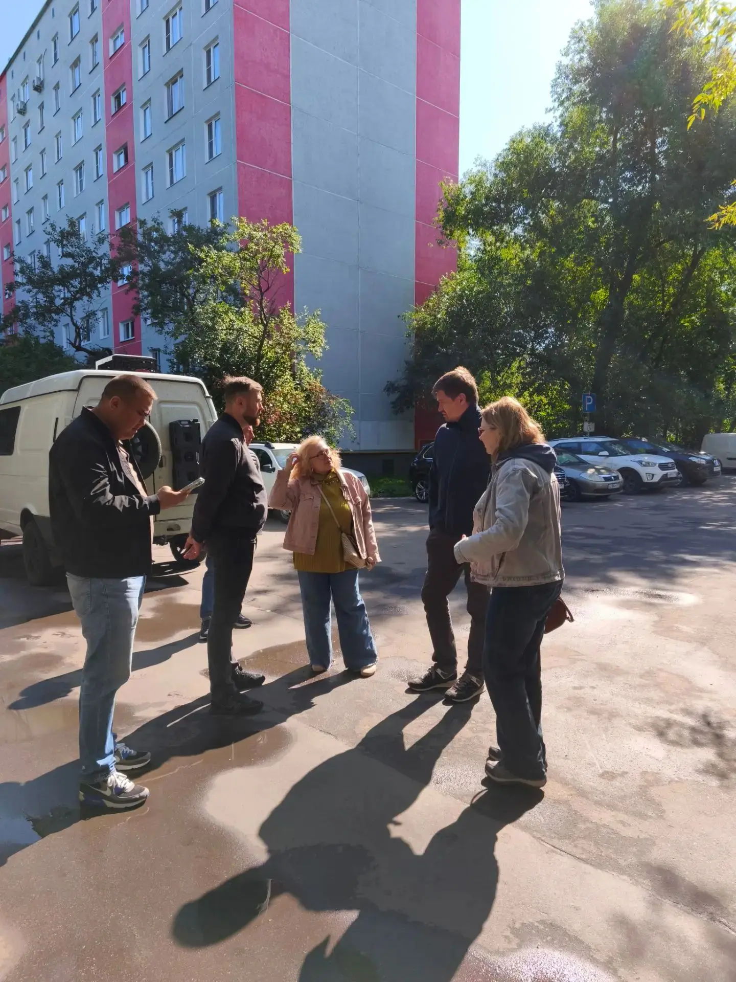 Обход территории района