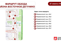 Обход территории района